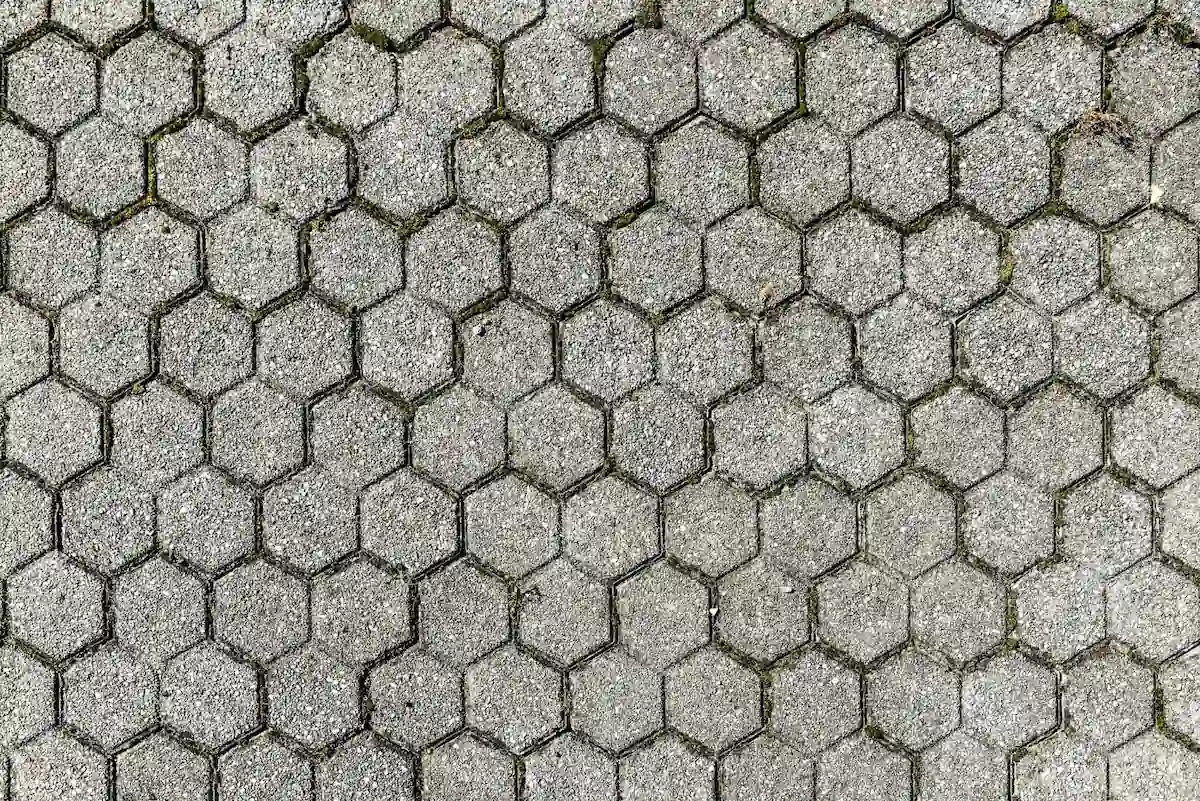 Model Paving Block Persegi dan Heksagon